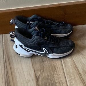 Nike Kids Black and White Athletic Sneakers